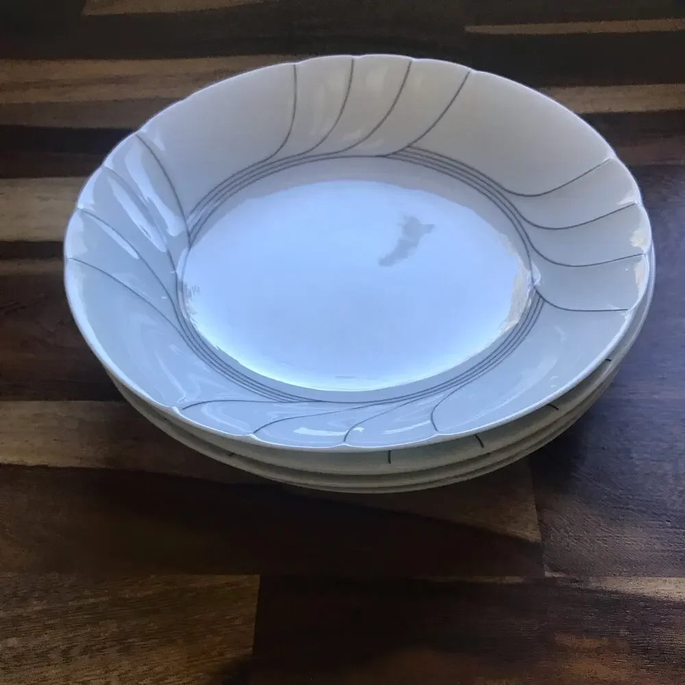 Vintage Mikasa Fine China Salad Bowls Set of 4 Fleetwood L9708 Made in Japan
